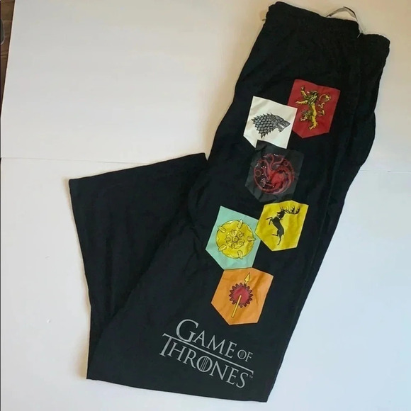 Game of Thrones Sweatpants Size Large NWT - Picture 2 of 12